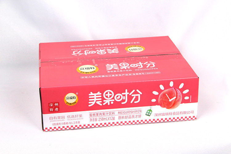 蜜桃果肉果汁飲料